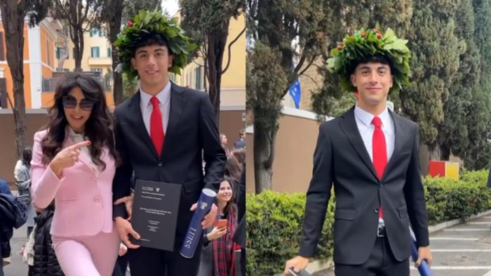 Laurea di Alessandro Di Pietro: Successo e Orgoglio Familiare