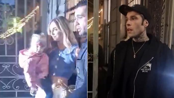 La tensione tra Chiara Ferragni e Fedez alla festa di Leone