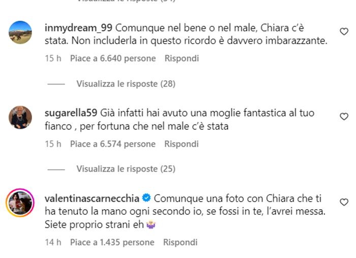 I commenti