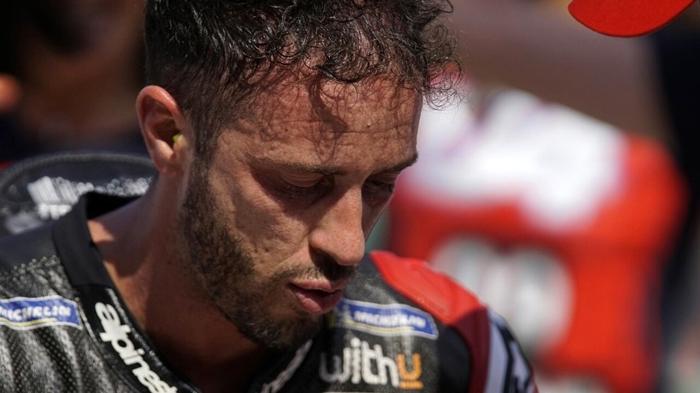 Andrea Dovizioso coinvolto in incidente durante allenamento in moto