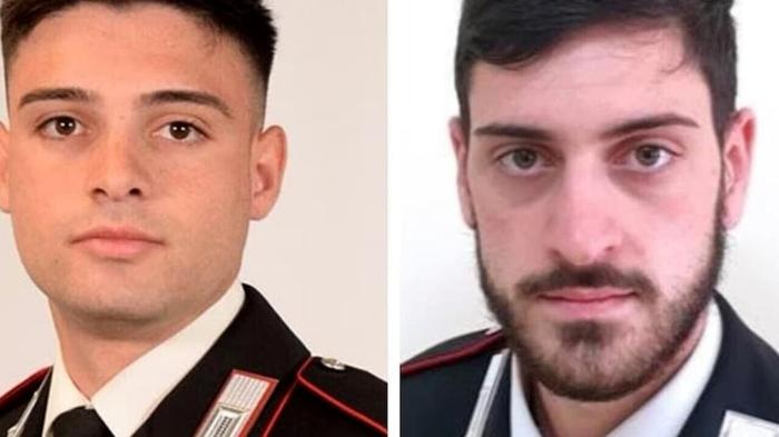 I carabinieri Ferraro e Pastore