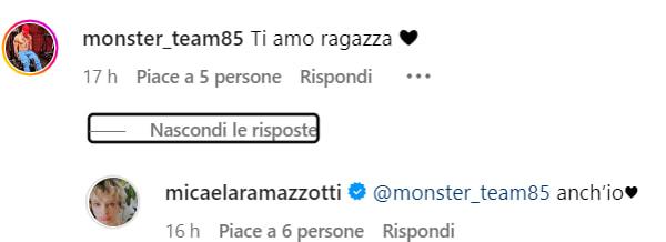 I commenti d'amore tra i due-2