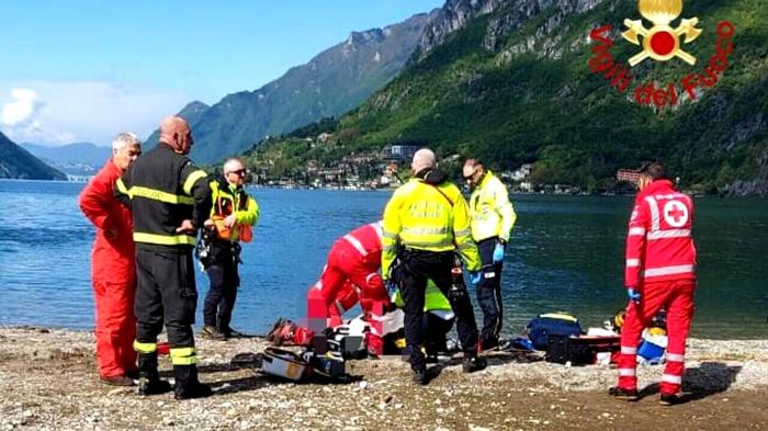 Tragico incidente a Porlezza: turista francese muore nel tentativo di salvare il suo cane