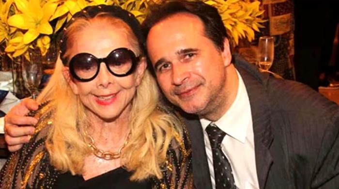 Regina Lemos Gonçalves con il marito. Foto da infobae