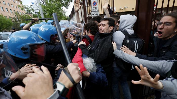 Proteste studentesche e tensioni a Roma: la lotta contro le collaborazioni con gli atenei israeliani