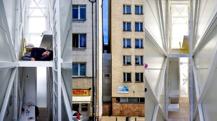 Keret House: la casa più stretta del mondo a Varsavia