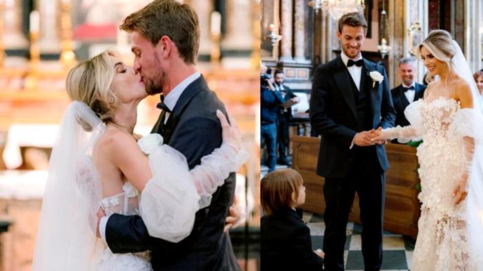 Matrimonio di Daniele Rugani e Michela Persico: un amore che cresce con Tommaso