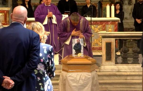 I funerali di Di Mare a Roma