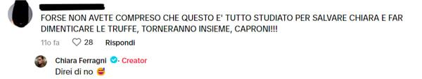 Il commento e la risposta di Chiara Ferragni-2