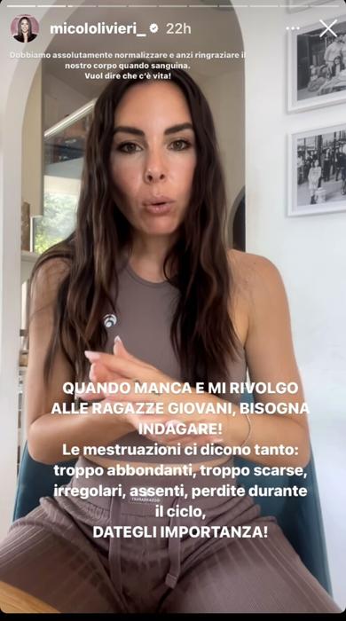 Il messaggio di Micol Olivieri-2