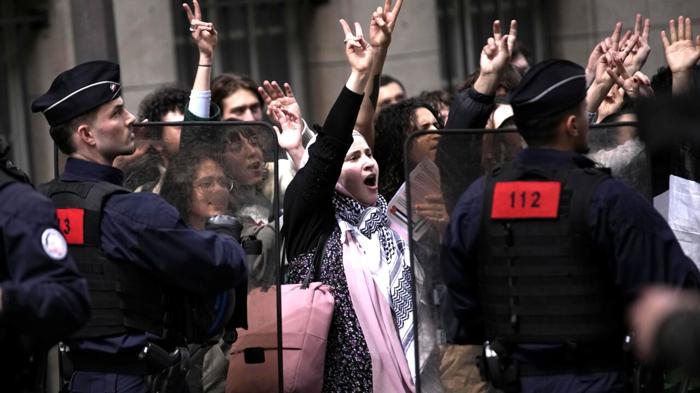 Proteste studentesche a Sciences Po: scontro per Gaza