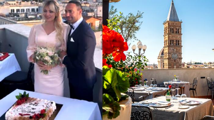 Matrimonio a Roma: Manila Nazzaro e Stefano Oradei coronano il loro amore