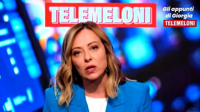 Giorgia Meloni trasforma ‘Appunti di Giorgia’ in ‘TeleMeloni’