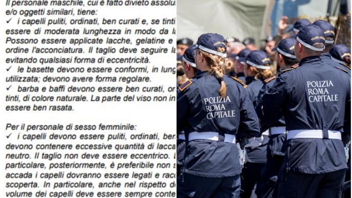 Norme estetiche per agenti di polizia durante il Giubileo a Roma