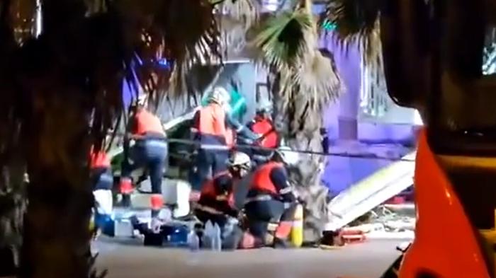 Tragedia a Playa de Palma: crollo terrazza ristorante balneare