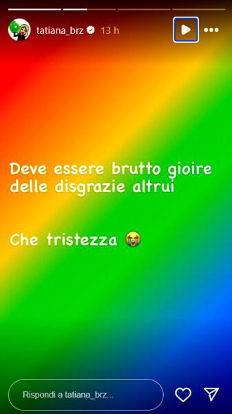 La storia in cui probabilmente commenta la notizia della vendita della villa