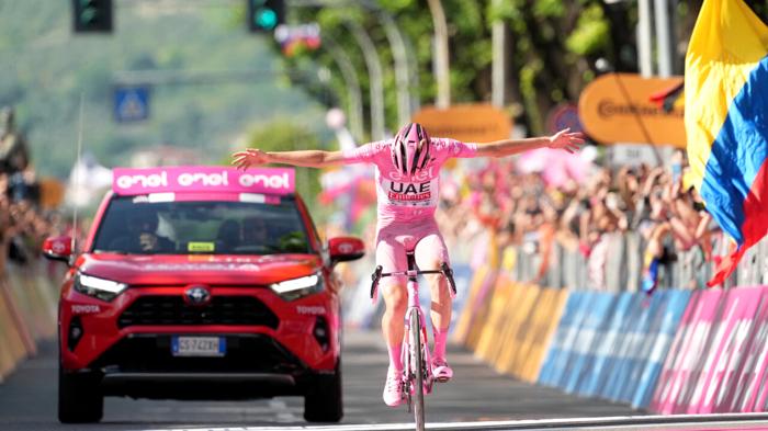 Trionfo di Tadej Pogacar al Giro d’Italia 2024