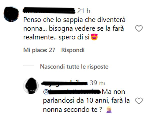 Alcuni dei commenti sotto agli ultimi post di Heather Parisi-2