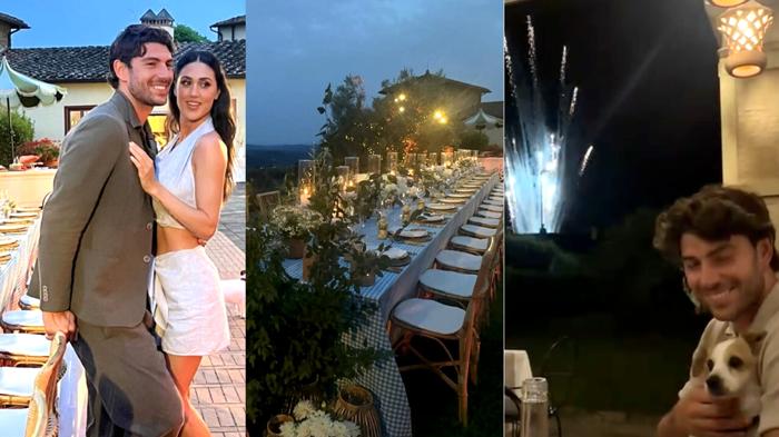 Matrimonio Cecilia Rodriguez e Ignazio Moser: il party pre-nuziale in Toscana