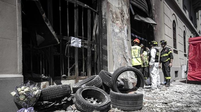 Incendio mortale in officina a Milano