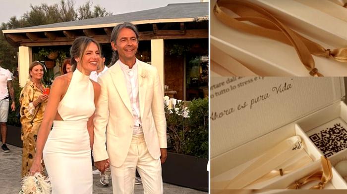 Matrimonio di Pippo Inzaghi e Angela Robusti a Formentera