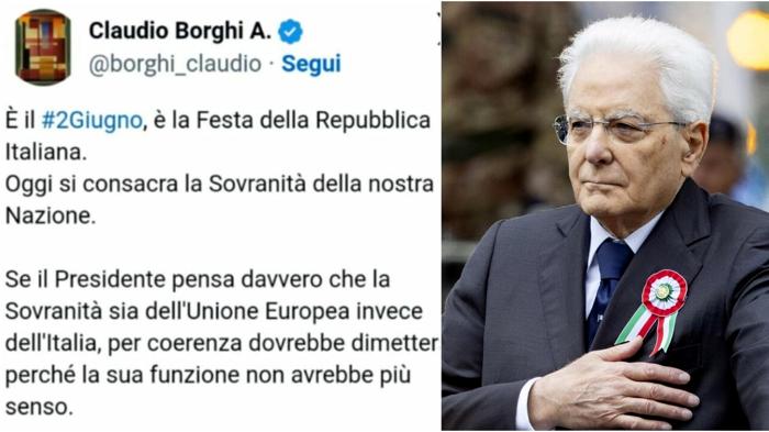 Polemiche sul ruolo del Presidente Mattarella nel giorno della Sovranità Nazionale