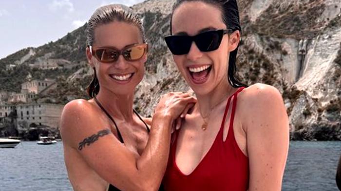 Michelle Hunziker e Aurora Ramazzotti: il weekend alle Eolie e la risposta brillante di Aurora