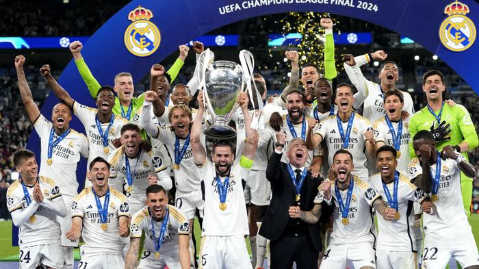 Real Madrid trionfa nella Champions League 2023-2024