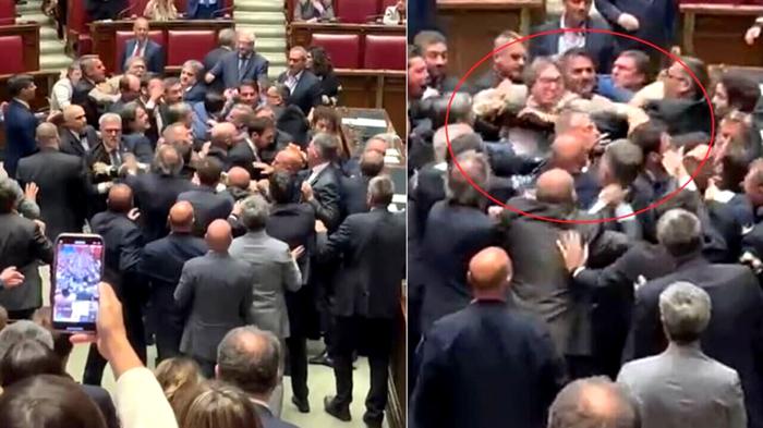 Aggressione in Parlamento: Denuncia e Sospensioni