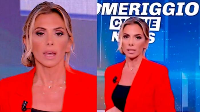 Scontro in diretta TV: la conduttrice Simona Branchetti gestisce la tensione