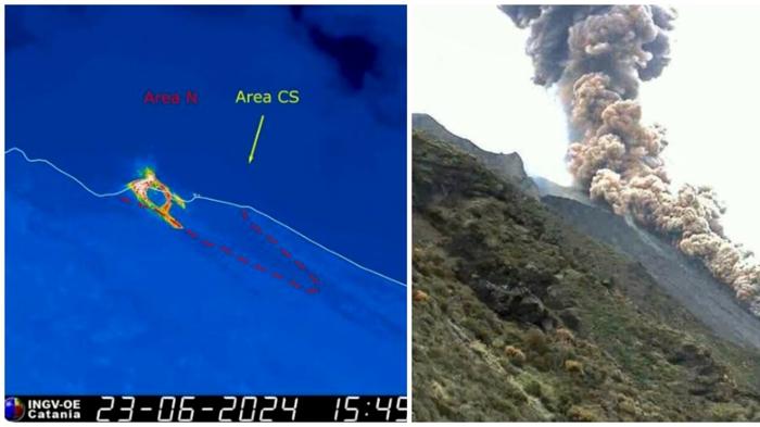 Allerta arancione per il vulcano Stromboli: aggiornamenti e misure di sicurezza