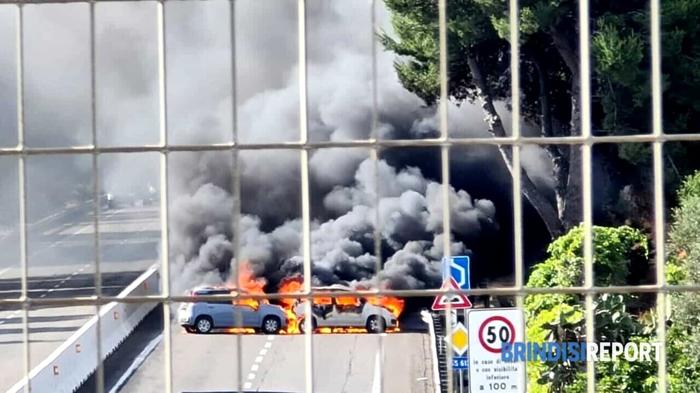 Assalto a furgone portavalori nel Brindisino: traffico bloccato