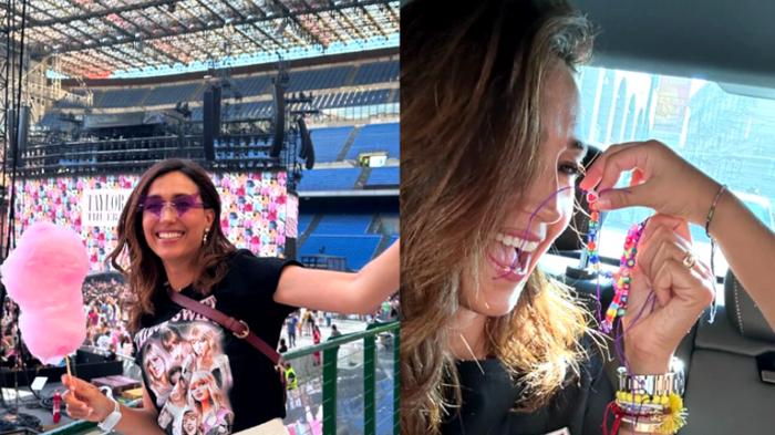 Caterina Balivo al concerto di Taylor Swift: un mix di passione e ironia