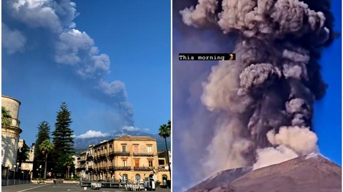 Etna in eruzione: sospesi i voli a Catania