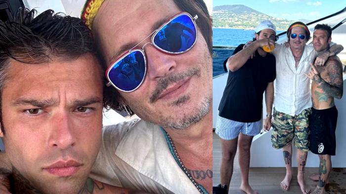 Fedez e Johnny Depp: Incontro a Saint Tropez