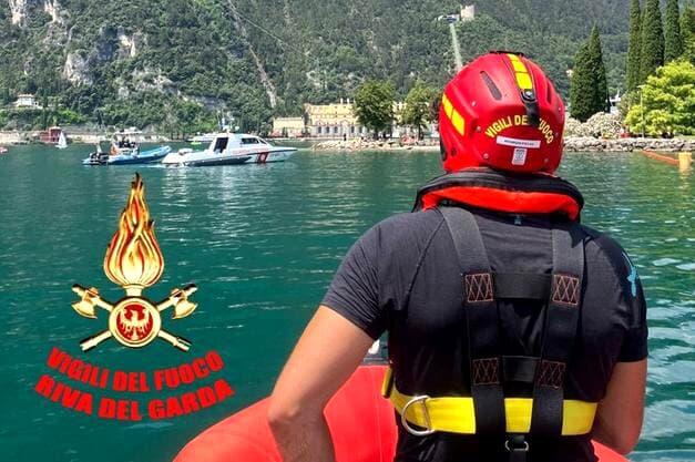 Foto vigili del fuoco di Riva del Garda