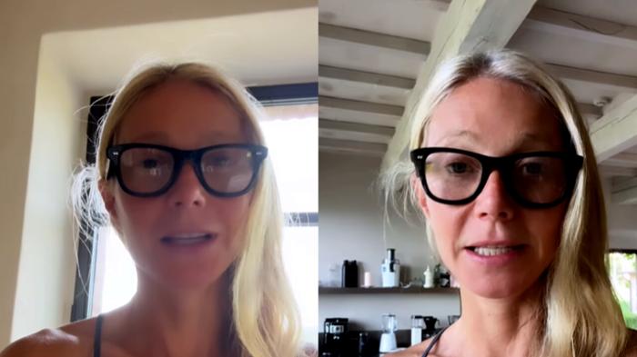 Gwyneth Paltrow prepara colazione italiana in Umbria