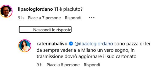 I commenti e le risposte di Balivo-2