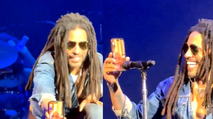 Lenny Kravitz e Denzel Washington: Un Momento Speciale al Lucca Summer Festival