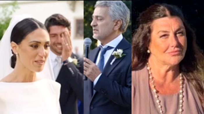 Il commovente discorso di Gustavo al matrimonio di Cecilia Rodriguez e Ignazio Moser