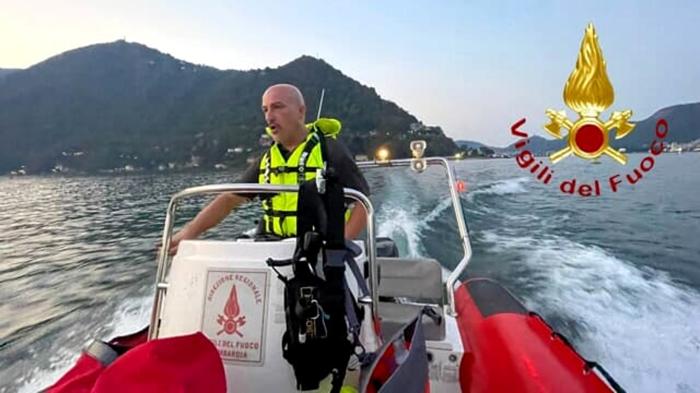 Tragica morte di un turista inglese sul lago di Como