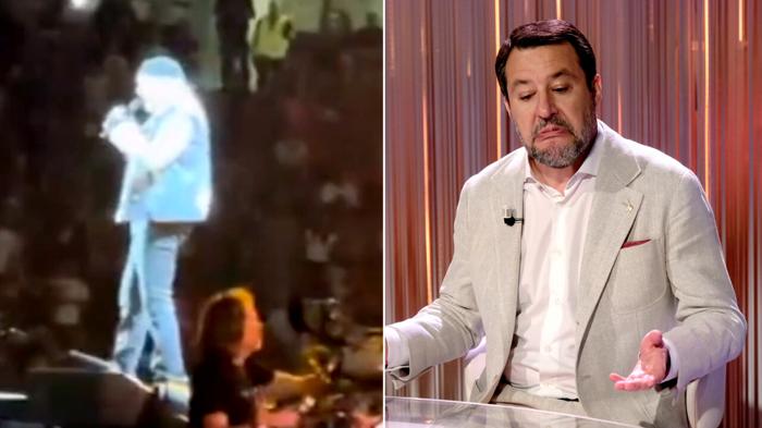 Vasco Rossi attacca Salvini: frecciate al concerto di Bari