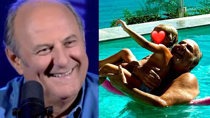 Gerry Scotti: il nonno affettuoso e innamorato