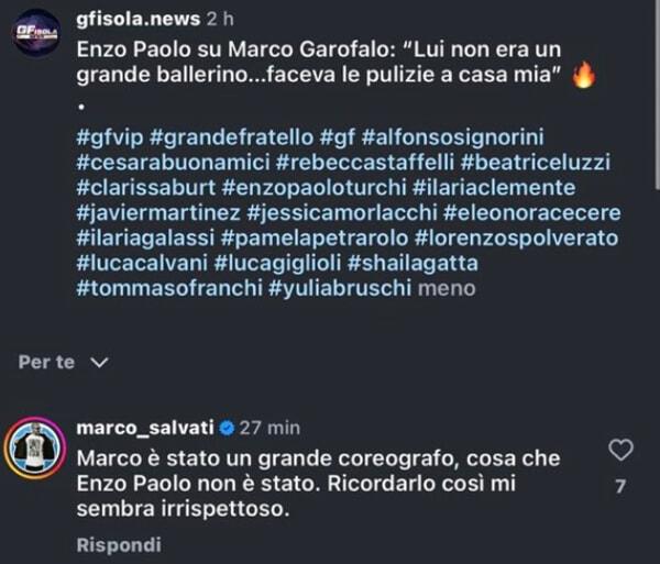 Il commento dell'autore Mediaset-2