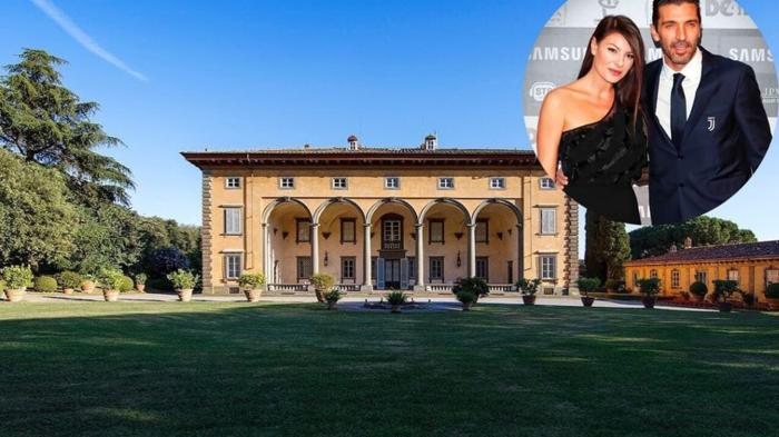 Matrimonio di Gianluigi Buffon e Ilaria D’Amico a Villa Oliva a Lucca