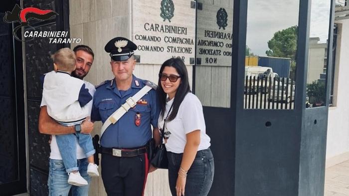 Bambino salvato da soffocamento: l’intervento tempestivo dei carabinieri