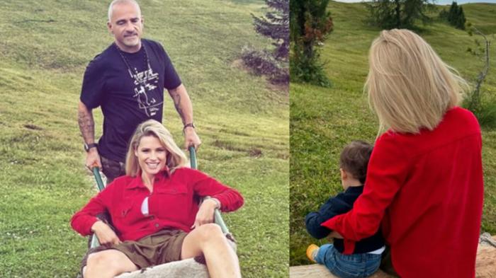 Eros Ramazzotti e Michelle Hunziker: Una Foto Innamorata alla Festa dei Nonni