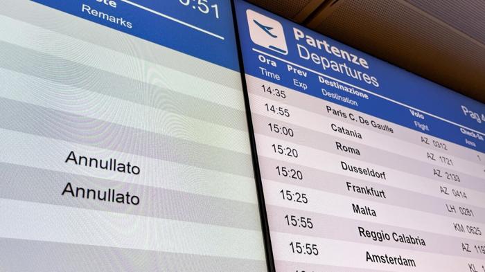 Sciopero Enav e Technosky: protesta dei lavoratori del traffico aereo