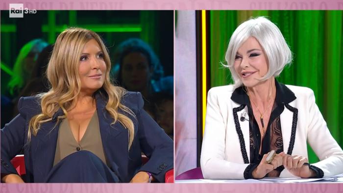 Selvaggia Lucarelli e Alba Parietti: confronto pungente a Donne sull’orlo di una crisi di nervi