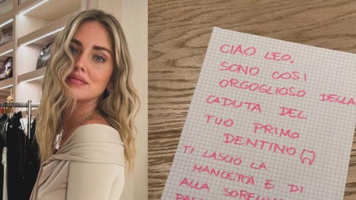 La caduta del primo dentino di Leone Ferragni: un momento speciale